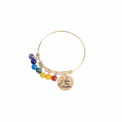 Genuine Chakra Inspirational Bangle - Chakras Store