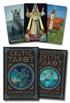 Celtic tarot deck & book by Hughes & Down - Chakras Store