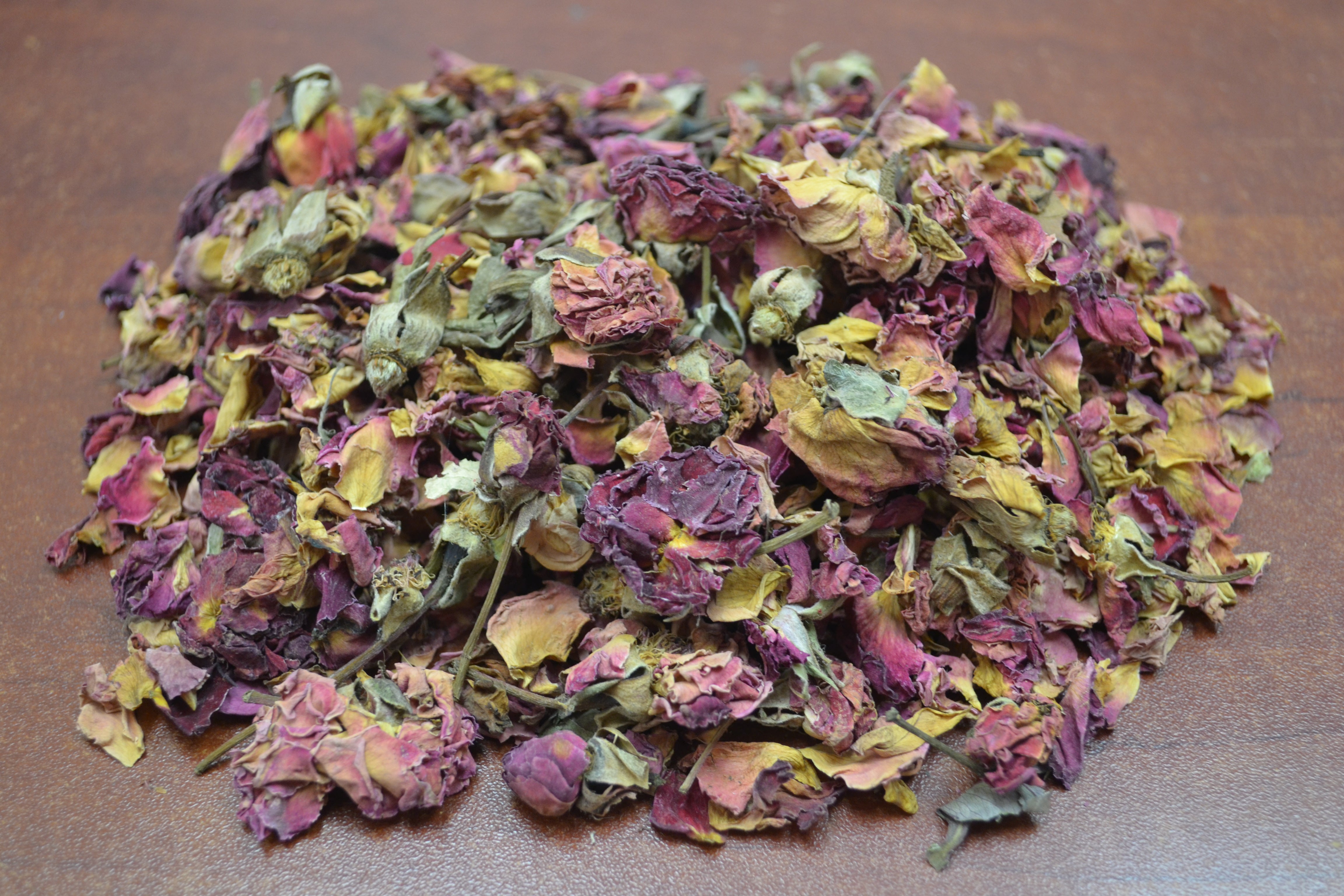 1 Pound DRIED ROSE BUDS PETALS - Loose Incense - Chakras Store