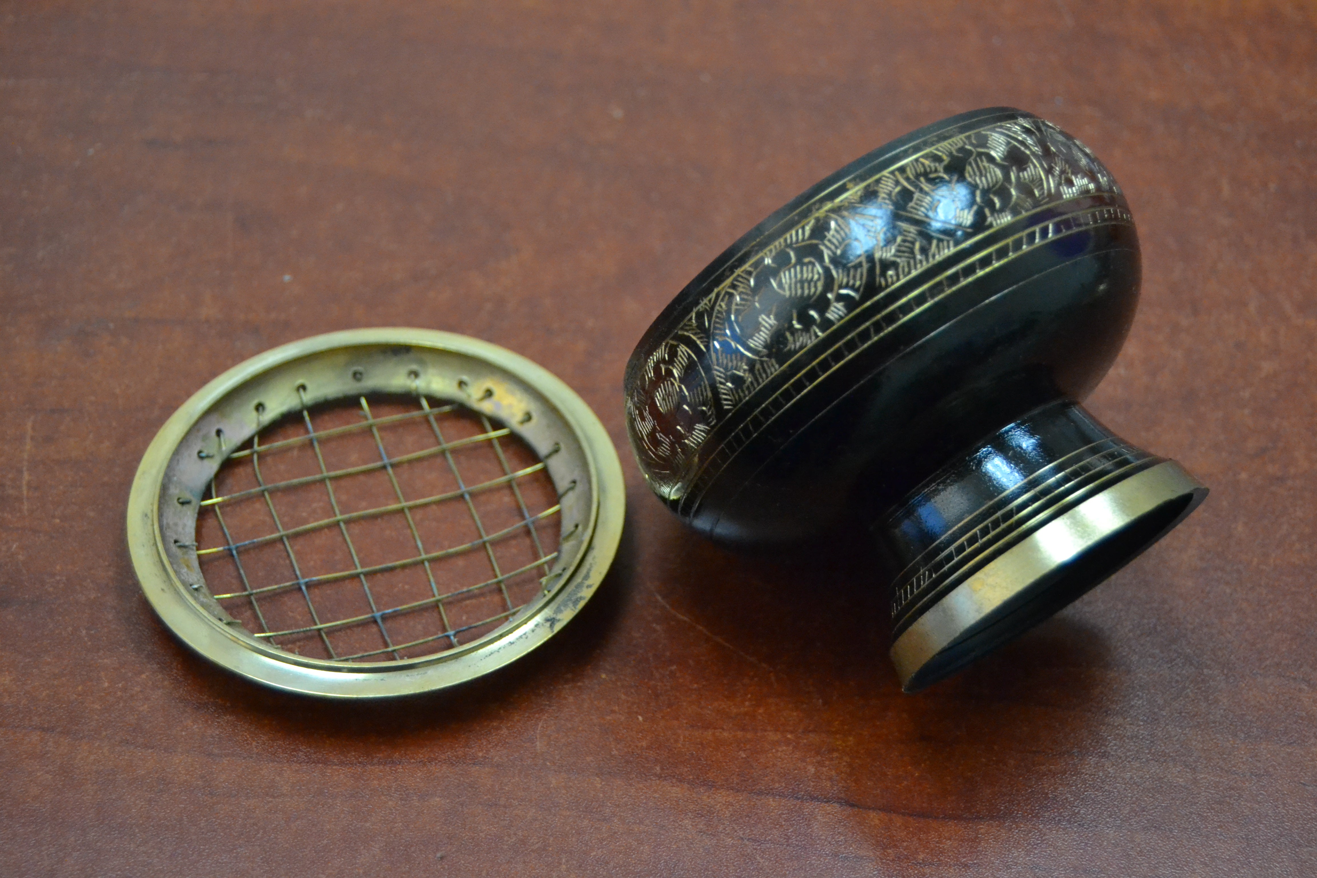 Handmade Brass Incense Burner Charcoal Lamp - Chakras Store