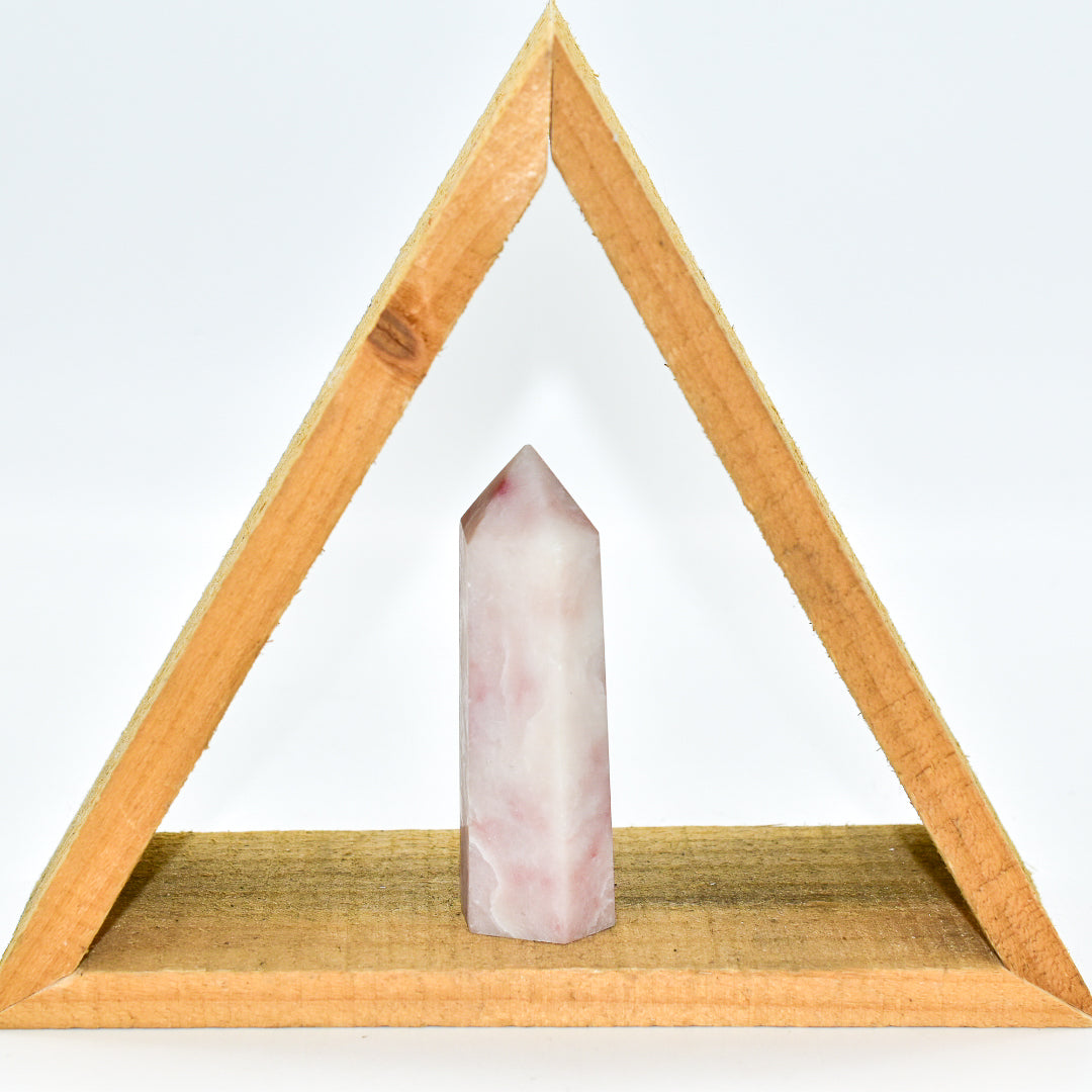Pink Opal Crystal Point - Chakras Store