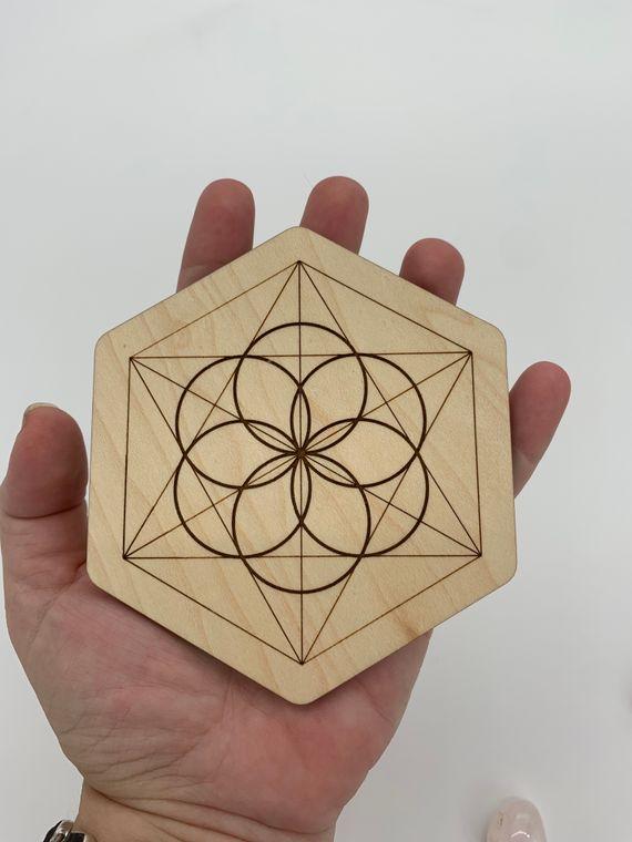 Mini Crystal Love Grid - Chakras Store